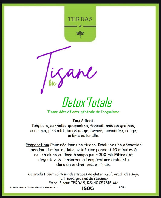 Tisane Bio - Detox' Totale 🌿